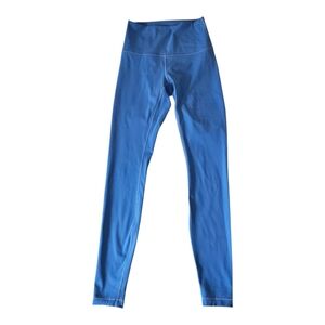 Lululemon Wunder Under High- Rise Tight 28" Luxtreme Women's 4 Blue Nile